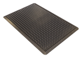 3M Safety-Walk Economy Safety Dome Mat Black 900mm x 1200mm x 14mm
